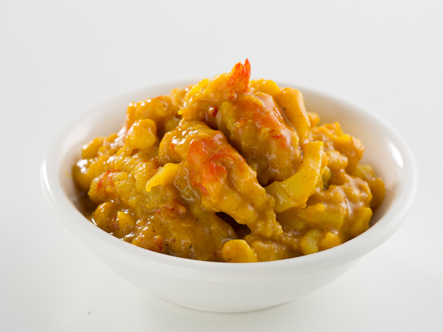 Salade d'écrevisse au curry