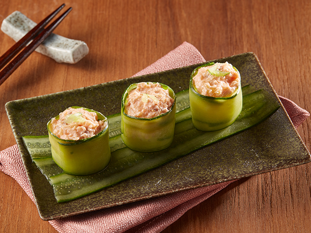 Prepared Salmon Salad (Shio Yaki)