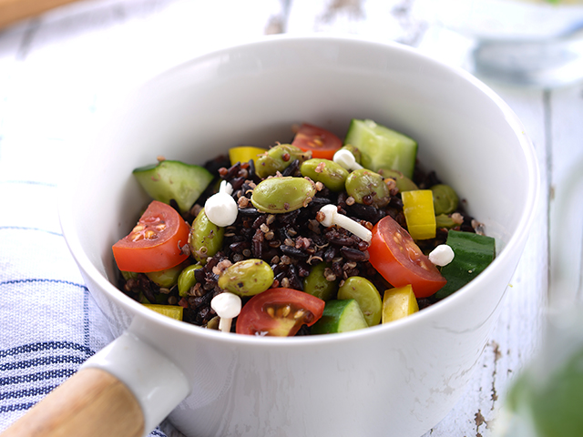 Salade de céréales mélangées