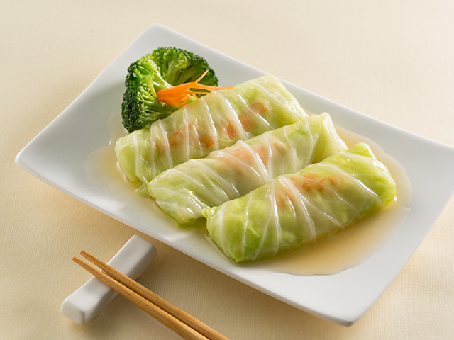 翡翠海鮮捲<P>Cabbage Surimi Roll