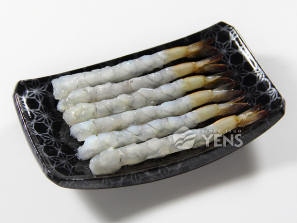 Raw Peeled Vannamei Shrimp (Nobashi Ebi)