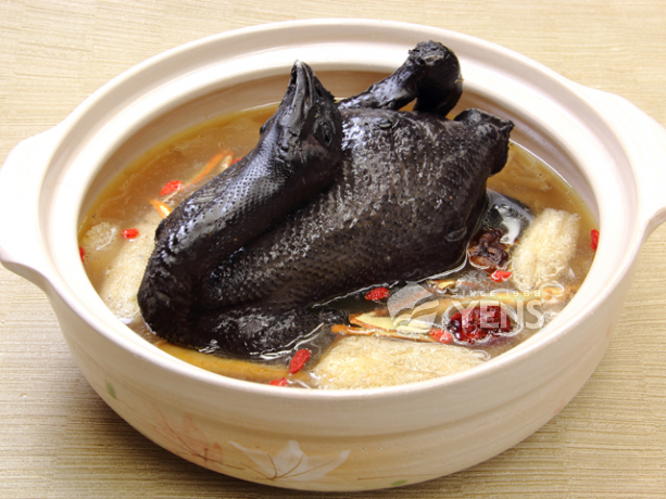 Bamboo Raft Silkie Chicken Soup