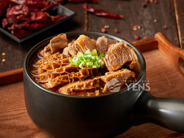 品元堂 麻辣藤椒牛三寶<P>Spicy Mixed Beef Stew with Sichuan pepper