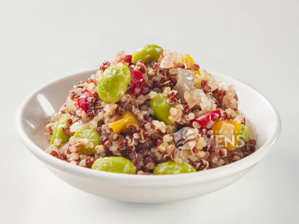 Edamame Quinoa Salad with Bell Pepper