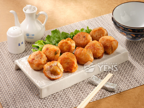 Chestnut Shrimp Balls