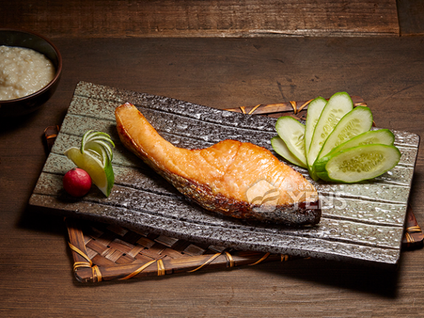 Ripen Atlantic Salmon Steak, Japanese Shio Koji Flavor